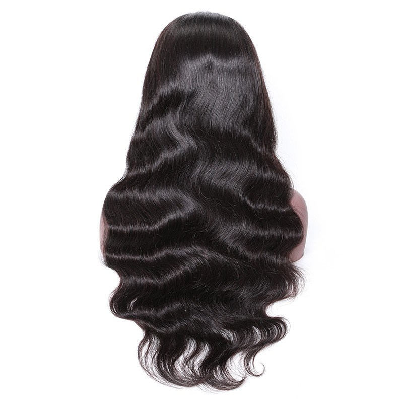 Long Body Wave Lace Front Human Hair Wigs With Baby Hair 180% Density Wigs