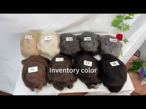 Men Hair System Toupee  French Lace Front Mens Toupee with Skin PU  Human Hairpiece Natural Hairline Fine Mono Hair Toupee for Men 50% Black Hair Mixed with 50% White Hair
