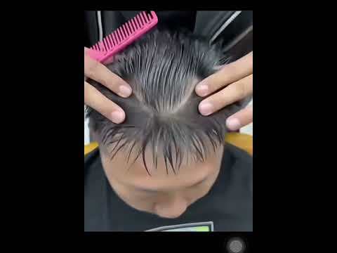 Human Hair Hairline 100% Real Human Hair V Loop Frontal  Full PU Ultra Thin Skin Hair Replacement Forehead Prosthesis 6 Inch Natural Black Color