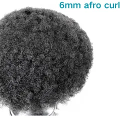 6mm Afro Curl