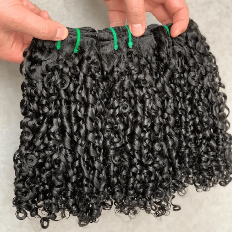 New Arrival Virgin Cambodian Hair 100% Human Hair Raw Cambodian Pixie Curl  Vendors Human Hair Extensions