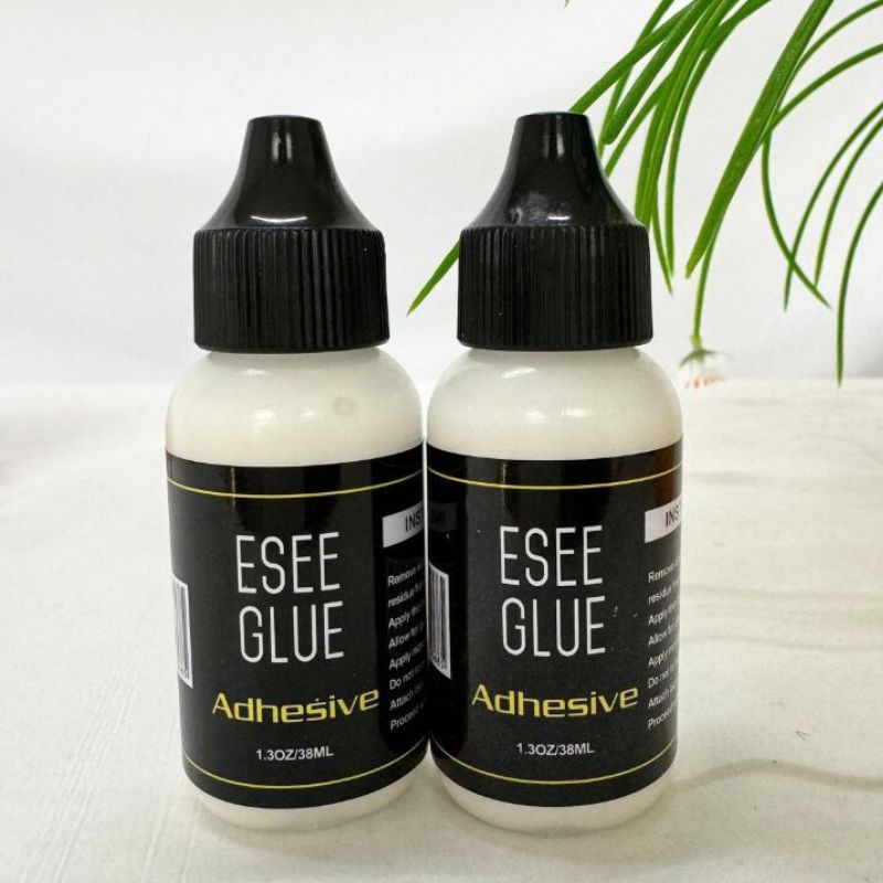 Wig White Glue Waterproof Glue Strong Hold Lace Wig Glue for Installing Wig or Toupee Blue Label Adhesives 10pcs/lot