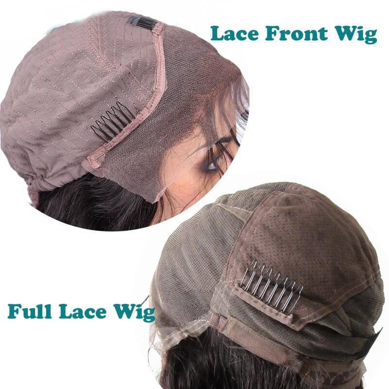 Cute Loose Wave Short Wig 300% High Density Glueless Lace Front Wigs Human Hair with Baby Hair for Black Women