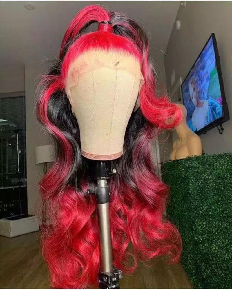 Human Virgin Hair Pre Plucked Lace Front Wig