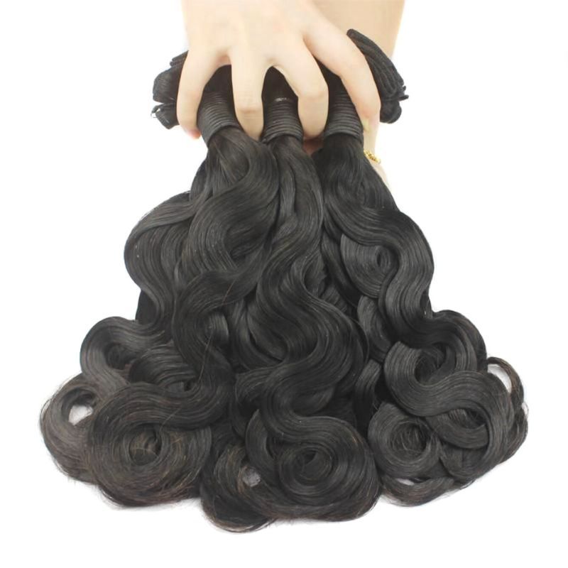 Twins Body Wave 12A Grade Raw Double Drawn Indian Virgin Human Hair Bundles Sew in Extensions Natural Black Double Weft 100% Natural Cuticle Aligned Unprocessed Hair