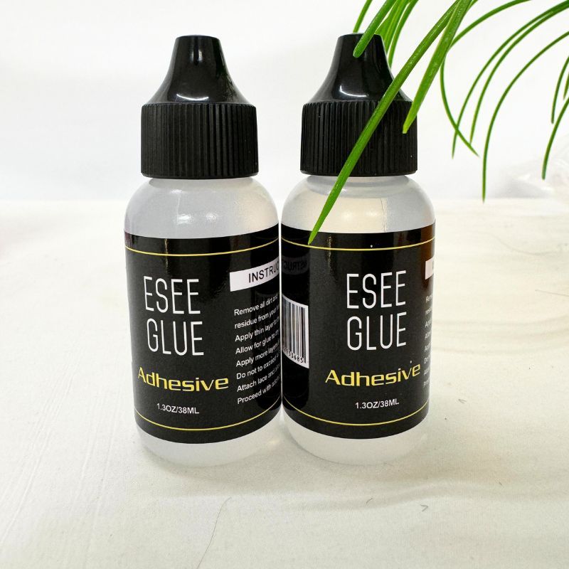 Wig White Glue Waterproof Glue Strong Hold Lace Wig Glue for Installing Wig or Toupee Blue Label Adhesives 10pcs/lot