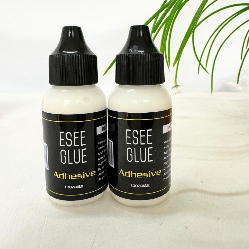 Wig White Glue Waterproof Glue Strong Hold Lace Wig Glue for Installing Wig or Toupee Blue Label Adhesives 10pcs/lot