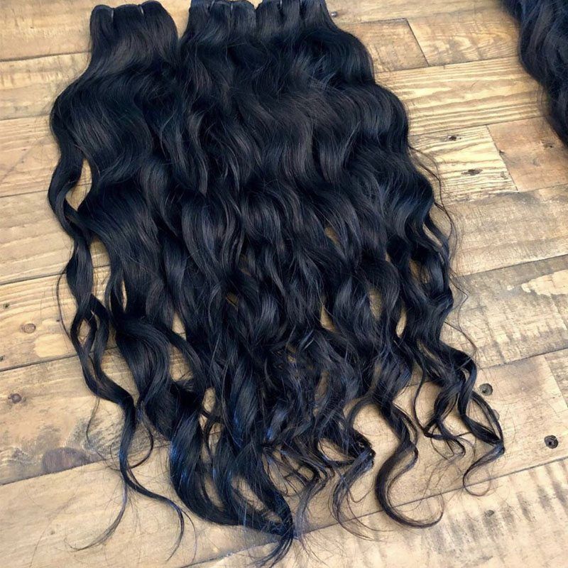 Wholesale Bundle Virgin Hair Vendor Burmese Wavy Virgin Cuticle Aligned Hair 8"-30" No Tangle No Shedding