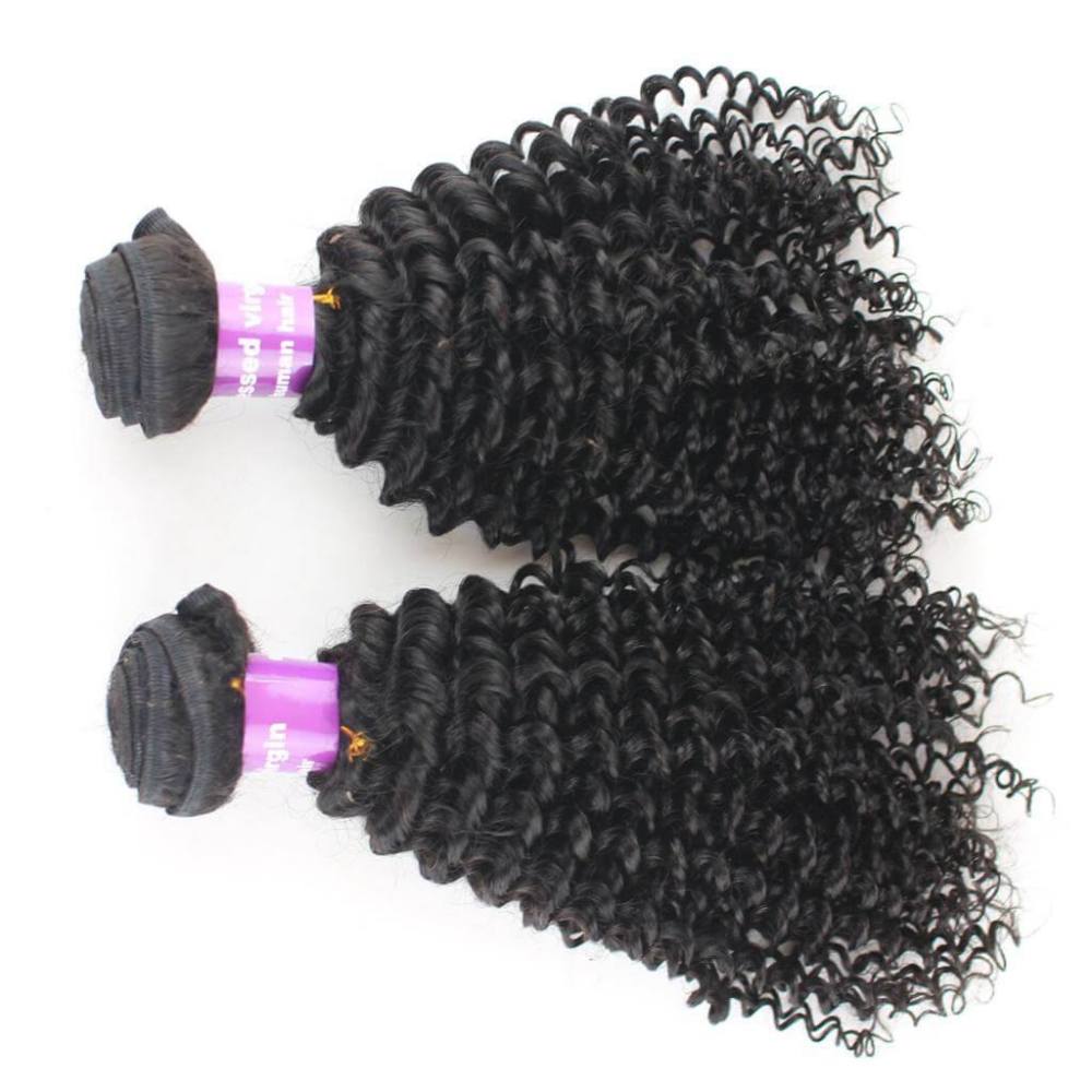 12A Mongolian Kinky Curly Hair With Frontal Closure 3 Bundles With Frontal 13X6 Ear To Ear Lace Frontal Closure With Bundles