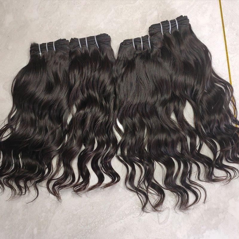 Wholesale Bundle Virgin Hair Vendor Burmese Wavy Virgin Cuticle Aligned Hair 8"-30" No Tangle No Shedding