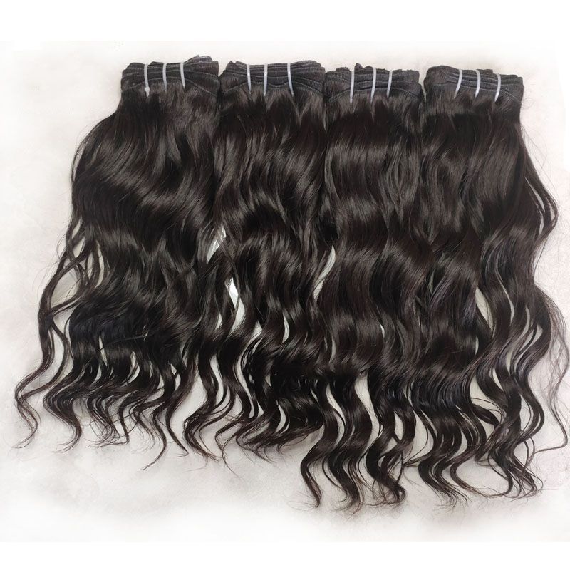 Wholesale Bundle Virgin Hair Vendor Burmese Wavy Virgin Cuticle Aligned Hair 8"-30" No Tangle No Shedding