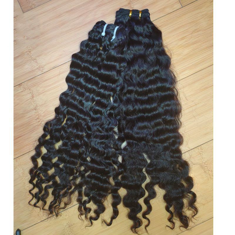 Raw Hair Unprocessed Human Hair Extensions Raw Virgin Burmese Curly Hair 8"-30' No Tangle No Shedding