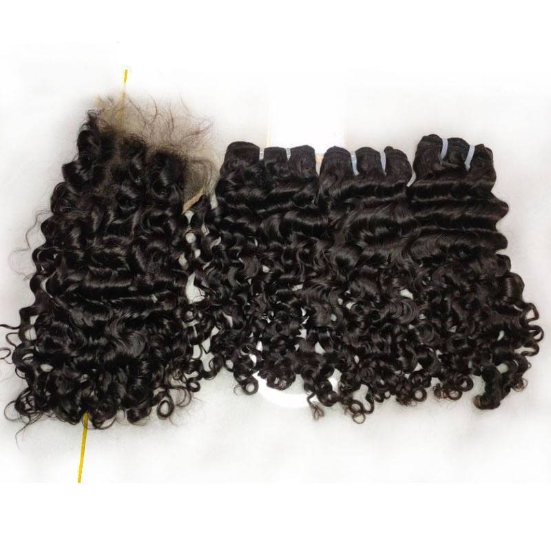 New Arrival Real Raw Burmese Curly Hair Burmese Deep Curly Human Hair Extensions 8"-30" Wholesale With Top Grade 12A