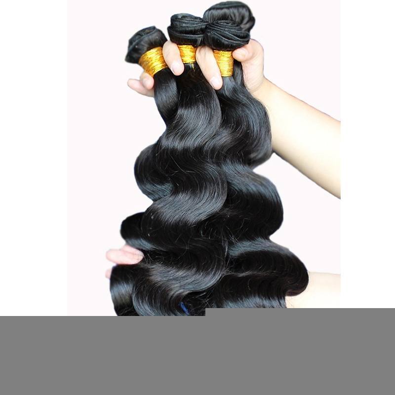 Body Wave Human Hair Weave 4 Bundles Natural Color