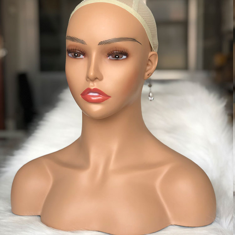 Mannequin Head with Shoulder for wig Mannequin Head