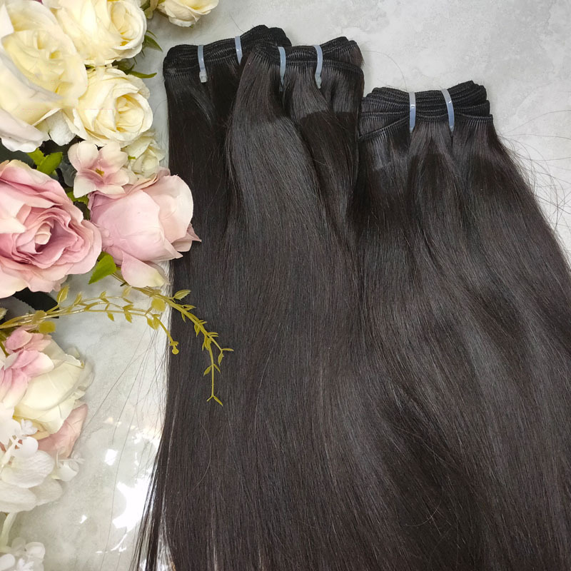 Cambodian Natural Color Straight Human Hair Bundles