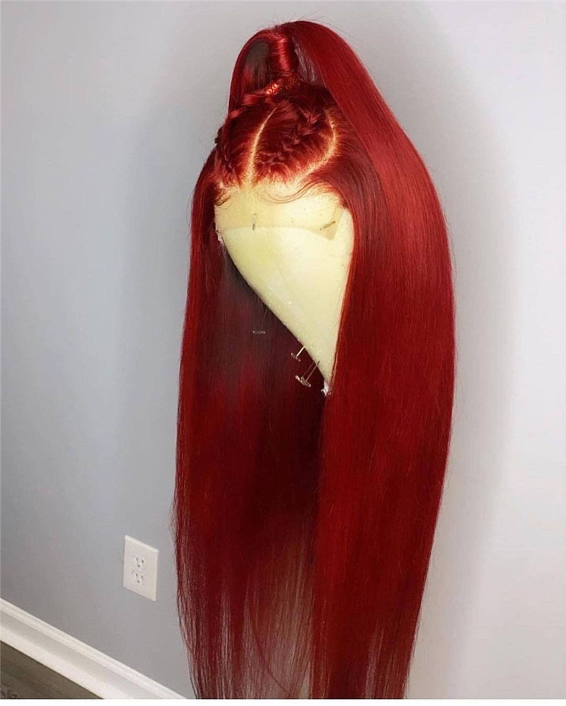 13x4 150% Density BlondeHuman Virgin Hair Pre Plucked 13x4x1 T Part Lace Front Wig And Lace Front wig For Black Woman-d2d2a3