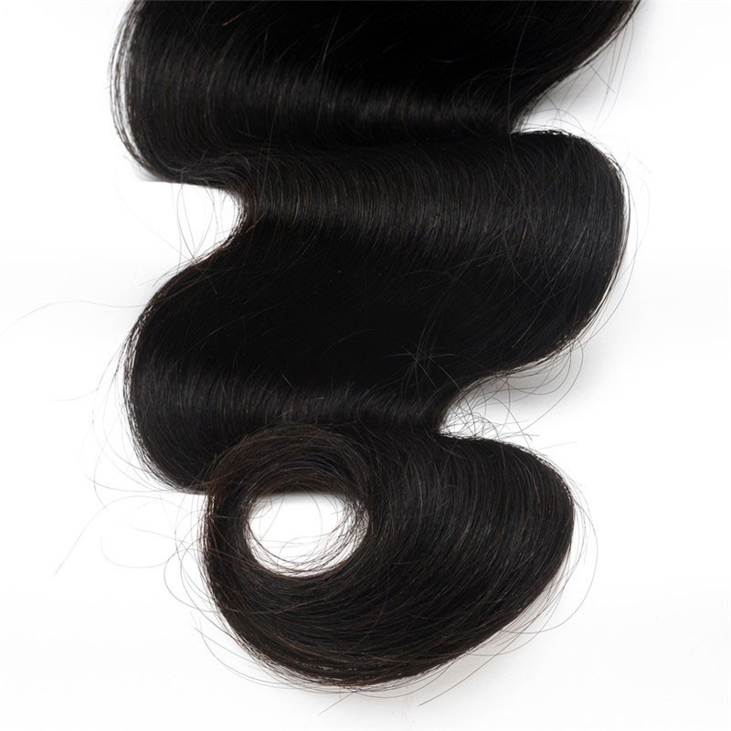 Body Wave Human Hair Weave 4 Bundles Natural Color