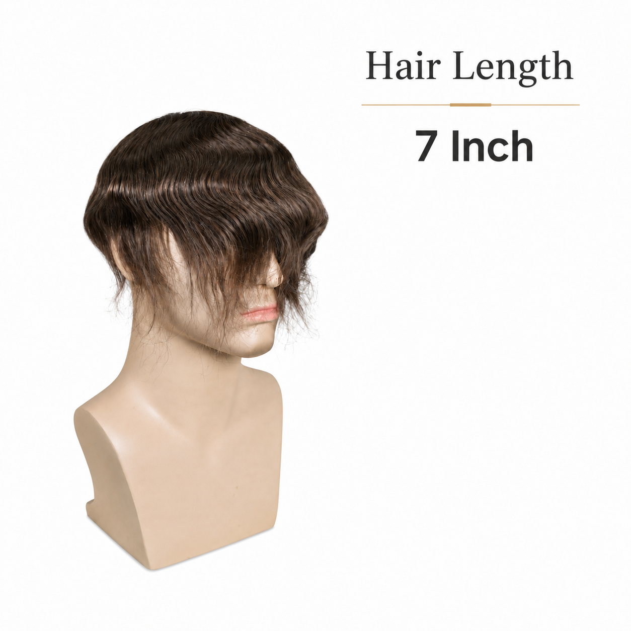 Full  French LaceToupee for Men Hair Replacement System Real European Human Hair 130% Density 10x8‘’