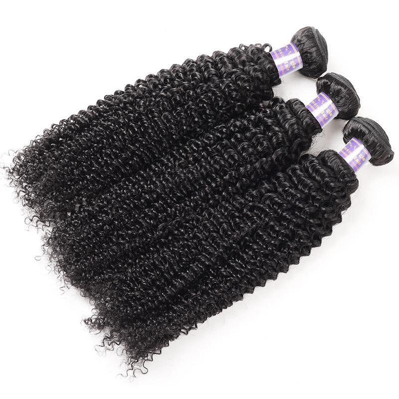 Eseewigs Hair Malaysian Curly Wave 3 Bundles Human Hair Extensions