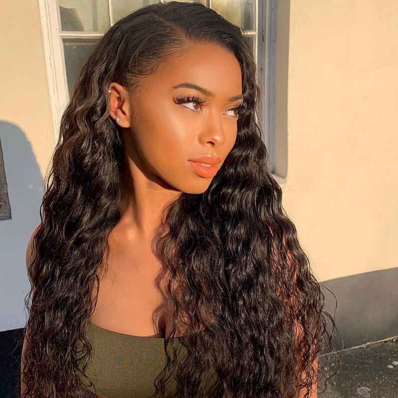 Eseewigs Peruvian Deep Wave 4 Bundles Virgin Human Hair