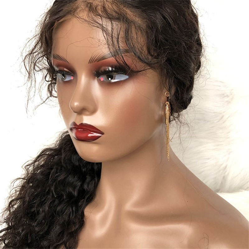 Beige Female Mannequin Head for Wig Display and Styling
