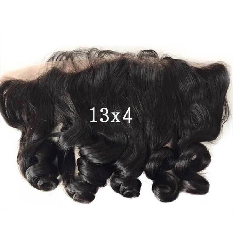 Loose Wave Bundles with 13x4 Lace Frontal, 3 Bundles
