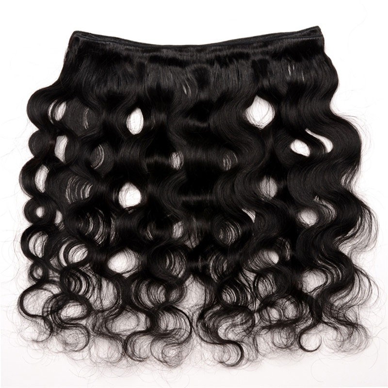 Body Wave Human Hair Weave 4 Bundles Natural Color