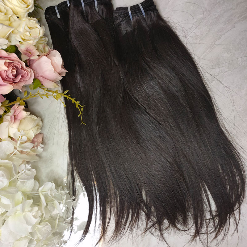Cambodian Natural Color Straight Human Hair Bundles