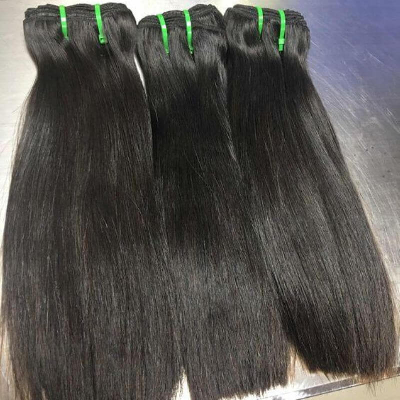 Super 12A Grade Double Drawn Straight Human Hair Cuticle Aligned Virgin Hair Vendor Raw Vietnamese  Hair Bundles Virgin Hair Bundles Sew in Extensions