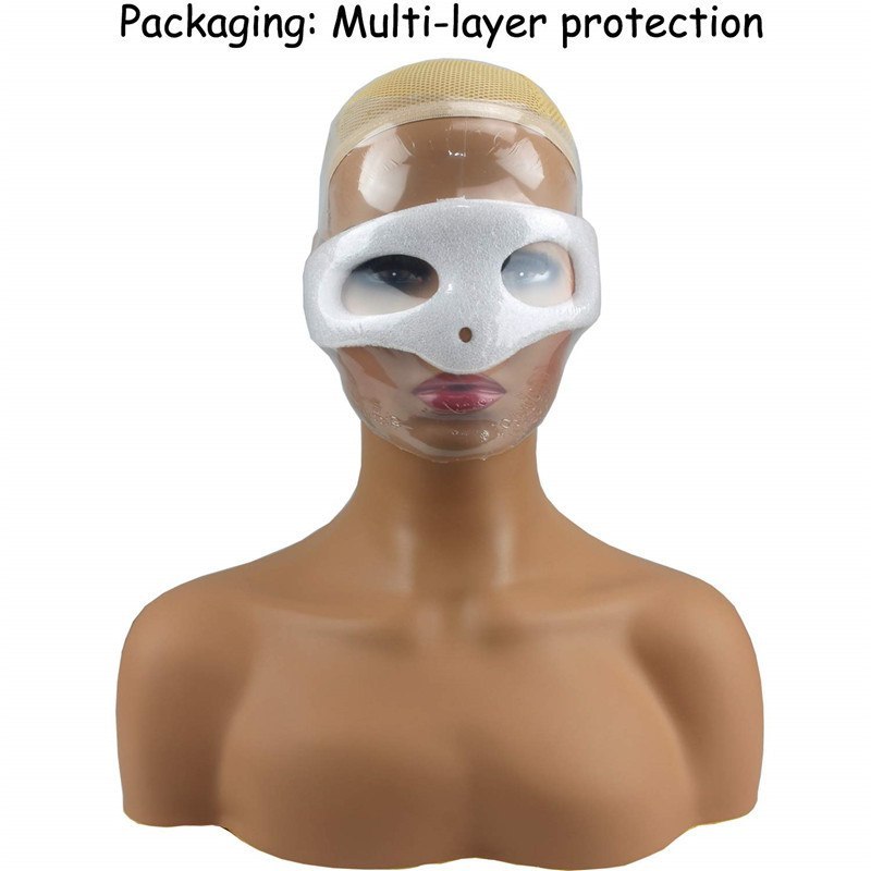 Beige Female Mannequin Head for Wig Display and Styling