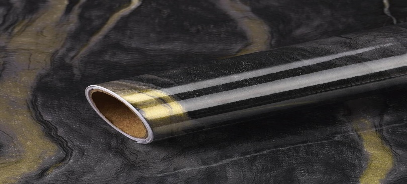 Black Gold Marble PVC Edge Banding（黑金大理石PVC封边条）,MY SHOP,Black Gold Marble PVC Edge Banding（黑金大理石PVC封边条）