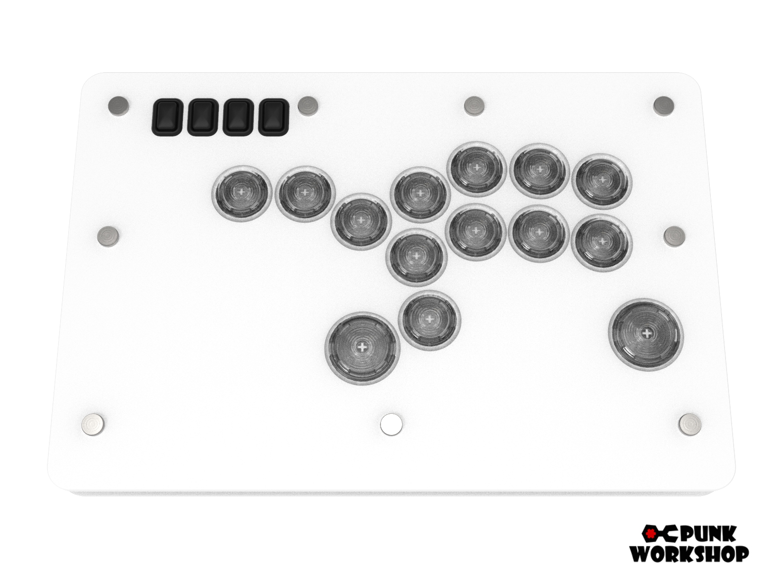 メール便無料 Punk workshop Ultimate MINI HitBox BOX(RP2040) Black