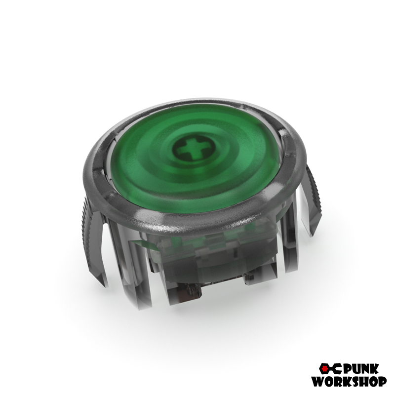 【新品】PUNK WORK SHOP ボタン グリーンxブラックv1モデル12個 PUNK WORK SHOP ボタン グリーンxブラックv1モデル12個