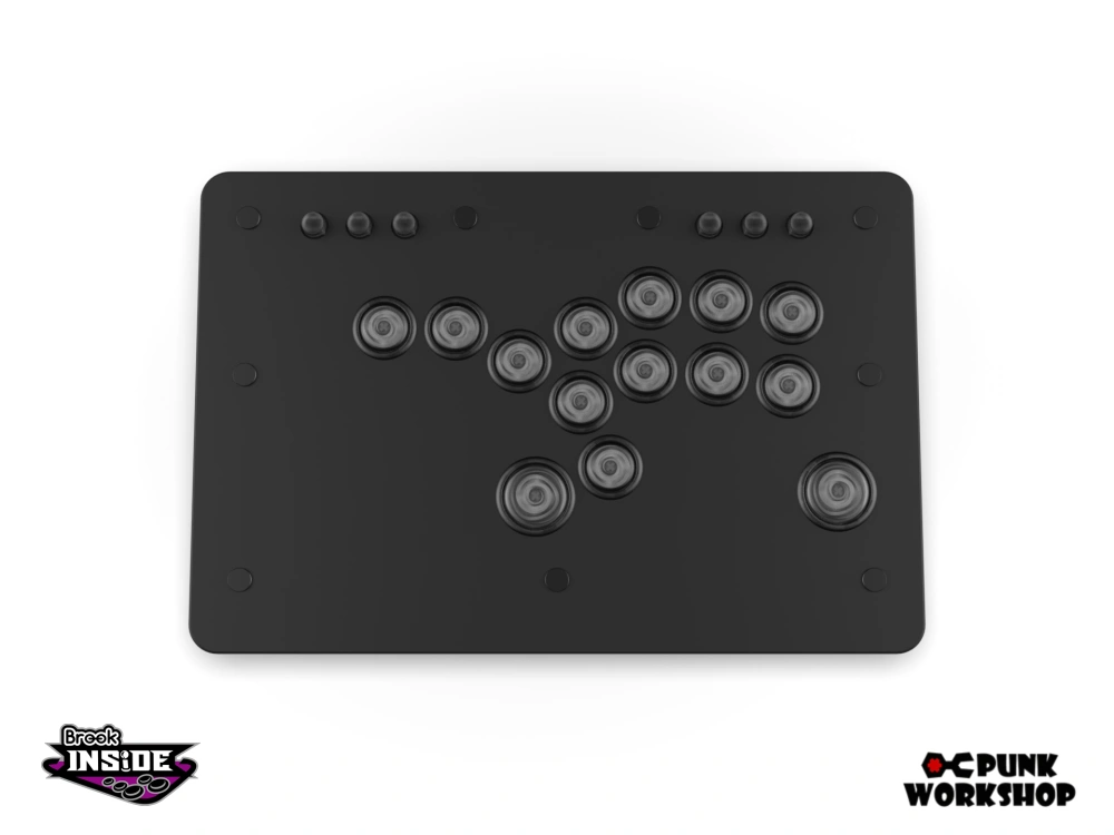 PUNK WORKSHOP MINI BOX CARBON【Brook】 Leverless M Carbon Fiber (Brook PS5/PS4/PS3/Switch/PC