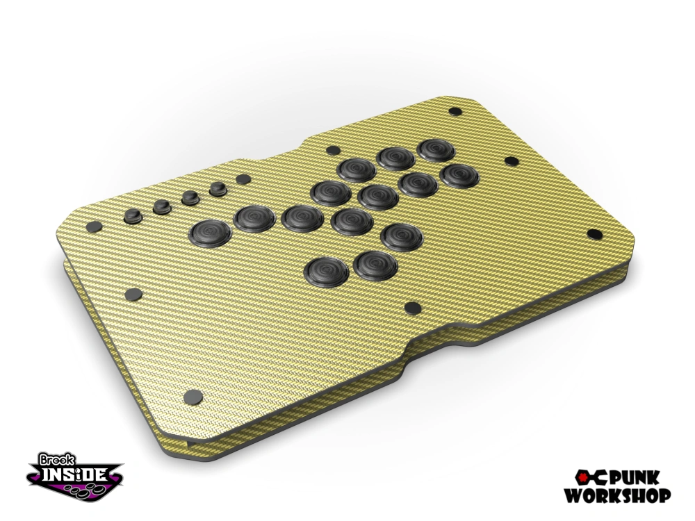 PUNK WORKSHOP MINI BOX 【Brook】 Brook PS5対応】MINI BOX レバーレスコントローラー (ボタン