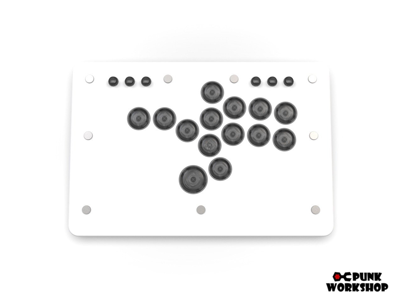 その他 PWS Punkworkshop mini box Type-B 受注生産】MINI BOX レバーレスコントローラー (ボタン