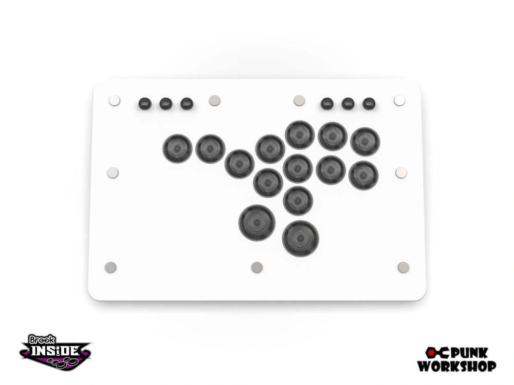 Punk Workshop パンクワークショップ PWS Minibox 受注生産】MINI BOX レバーレスコントローラー (ボタン