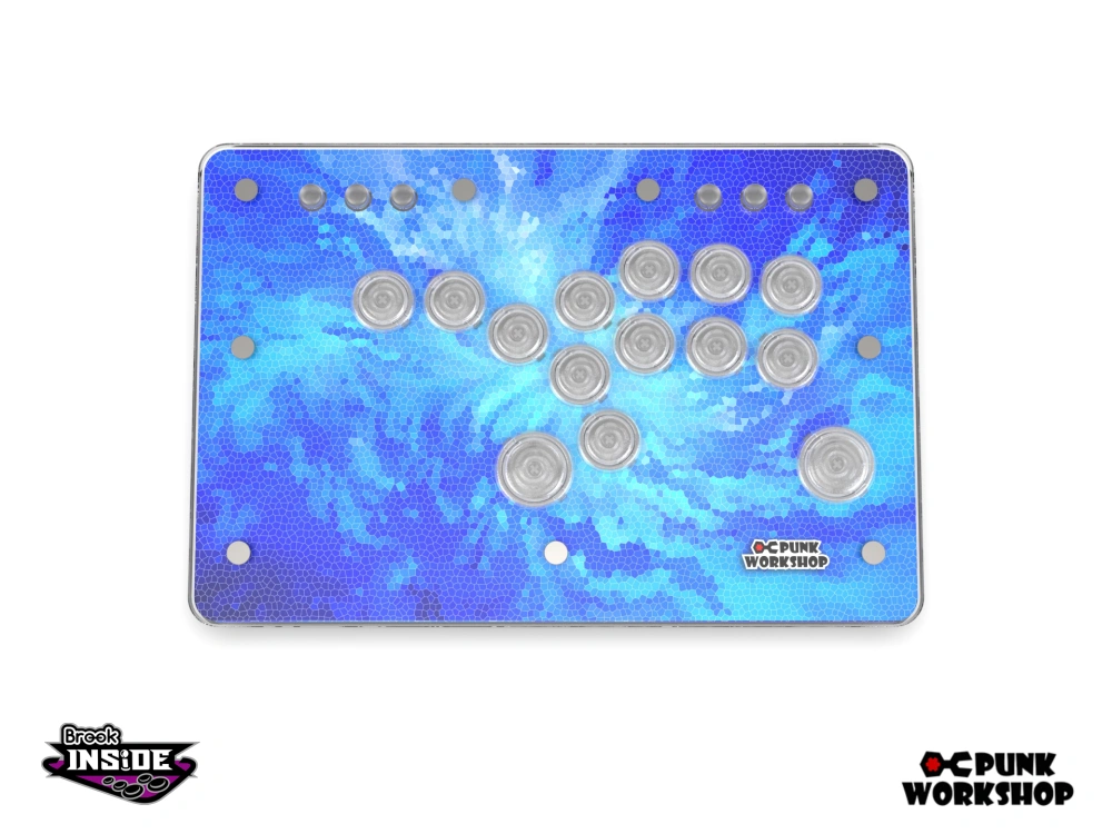 バ*サ様 PUNKWORKSHOP mini 受注生産】MINI BOX レバーレスコントローラー (ボタン