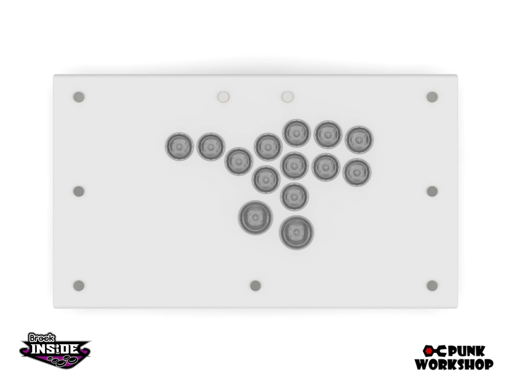 PUNK WORKSHOP Leverless S brook タイプD PUNKWORKSHOP Minibox Brook タイプD 白 レバーレス Leverless carbon