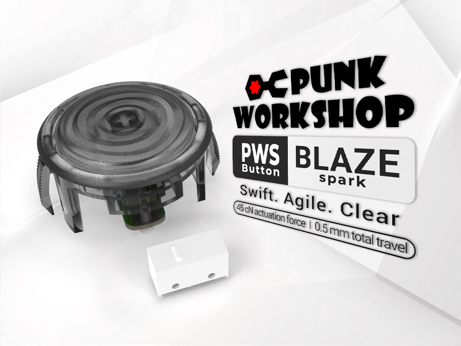 OCPUNKWORKSHOP PWS Button BLAZE spark