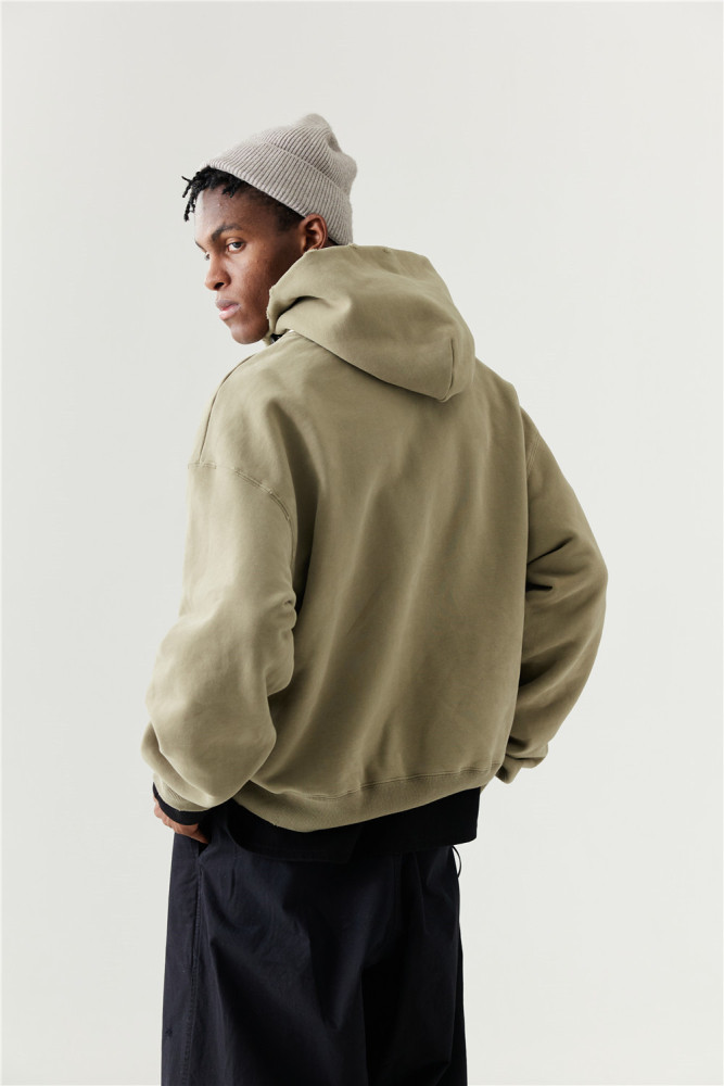 550gsm fleece blank hoodie