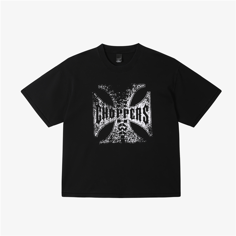100% SUPIMA COTTON CHOPPERS BOXY TEE