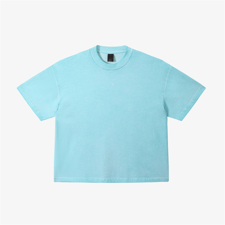 PEACHED BLUE DIRTYWASH TSHIRT