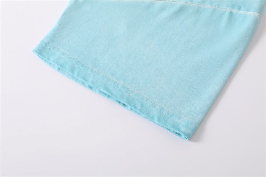 PEACHED PRINTED  DIRTYWASH TSHIRT