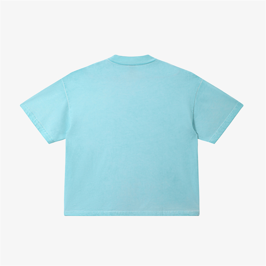 PEACHED BLUE DIRTYWASH TSHIRT