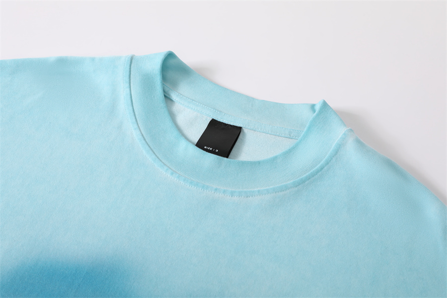 PEACHED PRINTED  DIRTYWASH TSHIRT