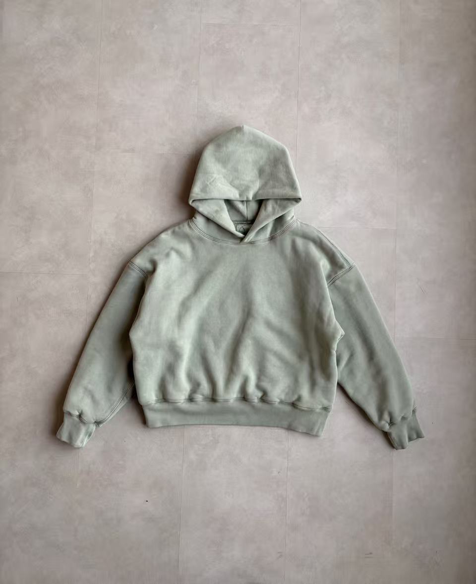 PERFECT HOODIE IN GREYGREEN
