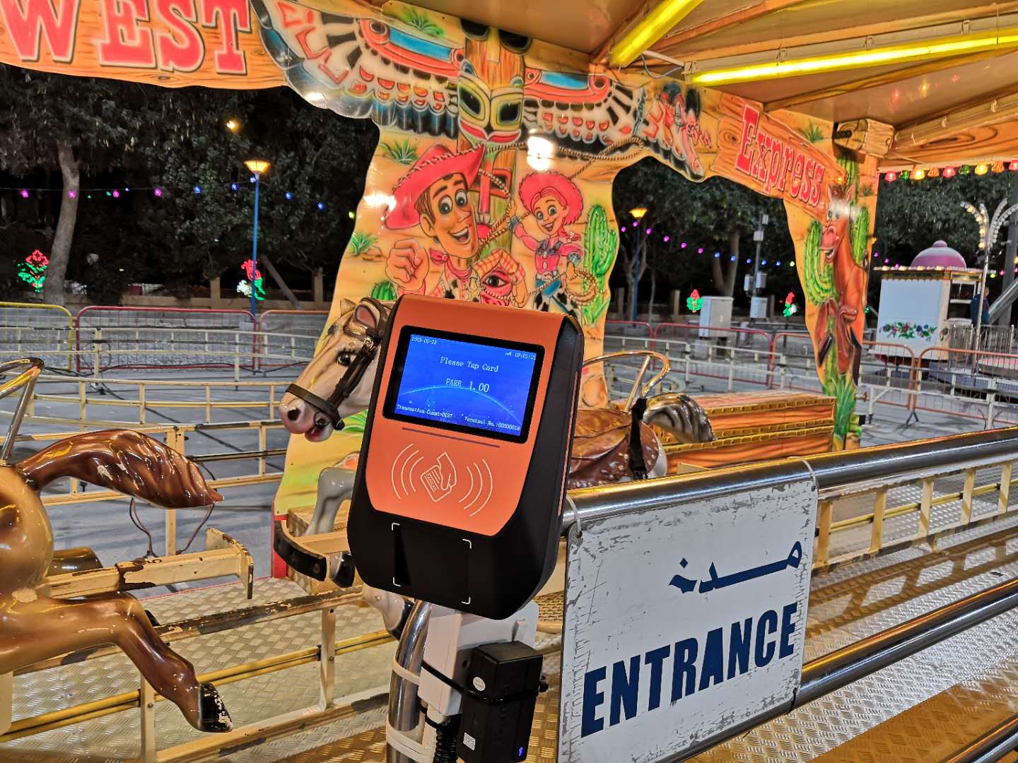 What is the advantage of Amusement park IC card payment management system