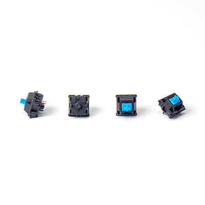 GATERON KS-3X Full Black Silent  Switch Set